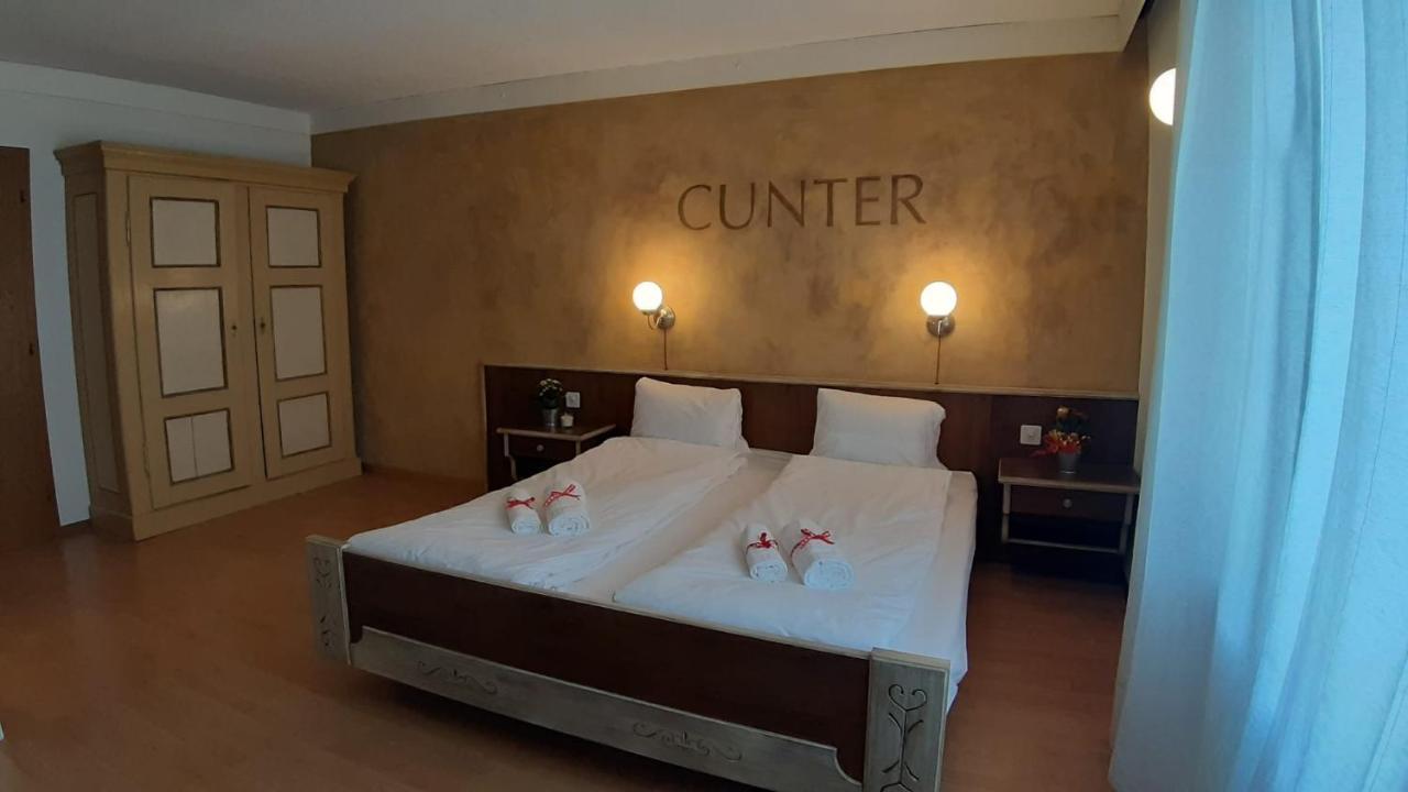 Hotel Post Cunter Biancardi Savognin Exteriör bild