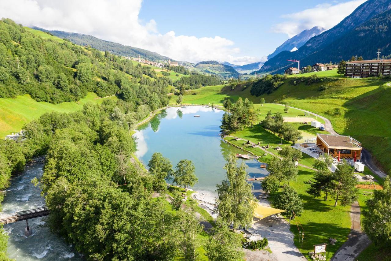 Hotel Post Cunter Biancardi Savognin Exteriör bild