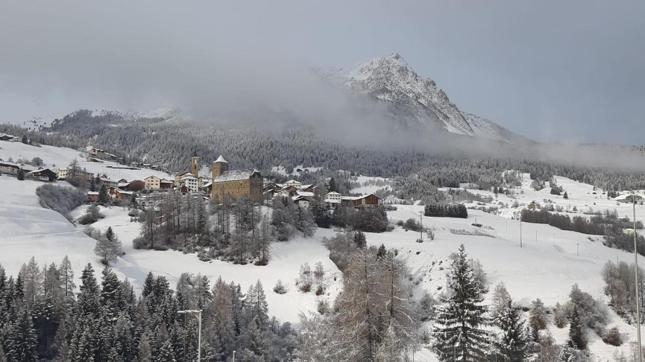 Hotel Post Cunter Biancardi Savognin Exteriör bild
