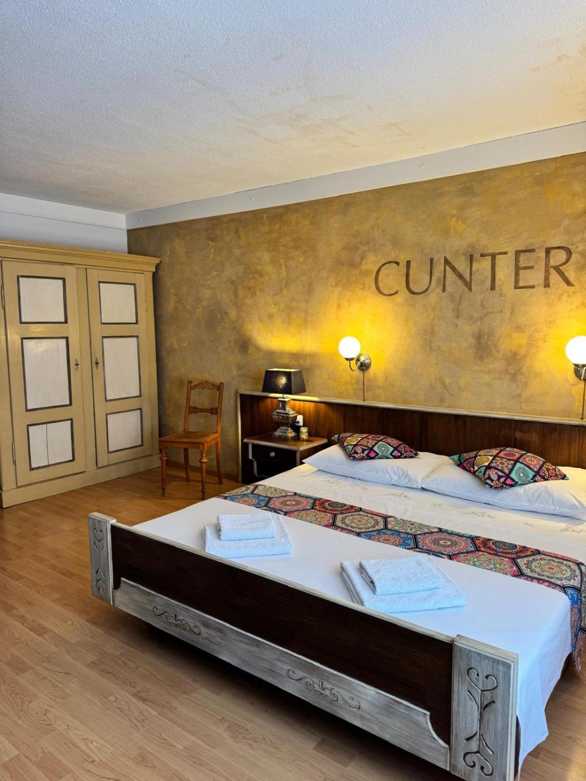 Hotel Post Cunter Biancardi Savognin Exteriör bild